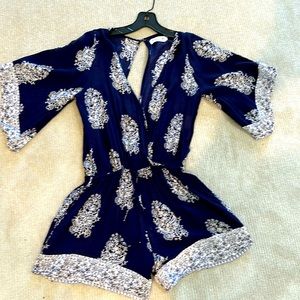 Faithfull the Brand Shorts Romper Coverup